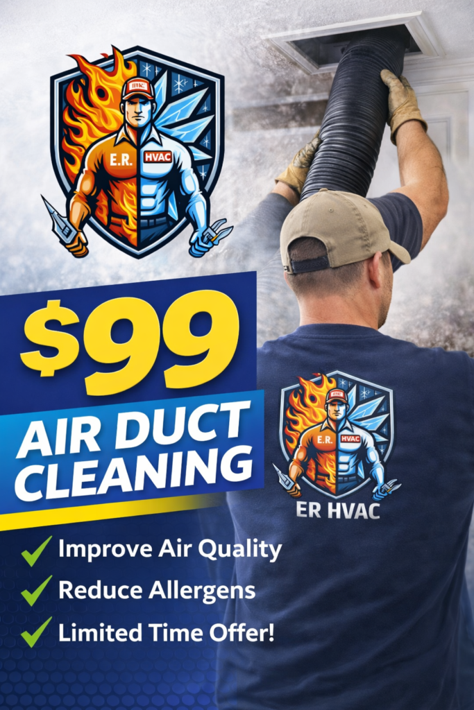 air duct cleaning in $99