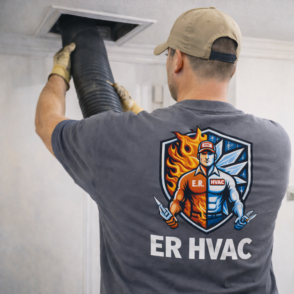 ER HVAC air duct cleaning services